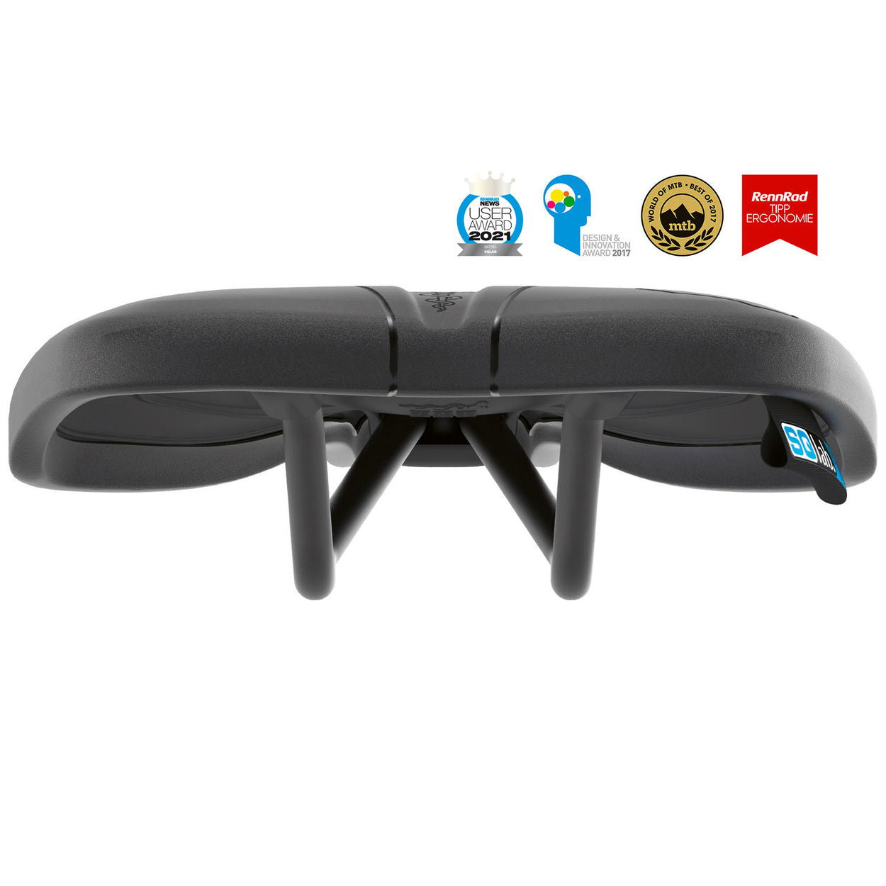 SQLab Saddle 612 Ergowave S-Tube 20NO