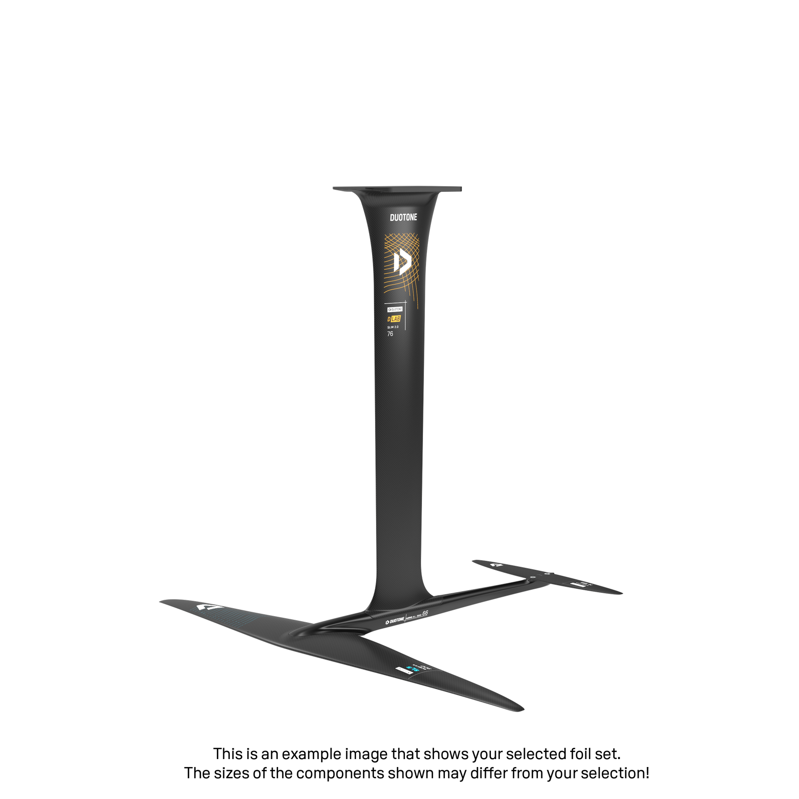 Mast Slim 2.0 D/LAB 94*Fuselage Aero AL 3BS 66*Wing Set Glide 2.0 SLS 750/H165