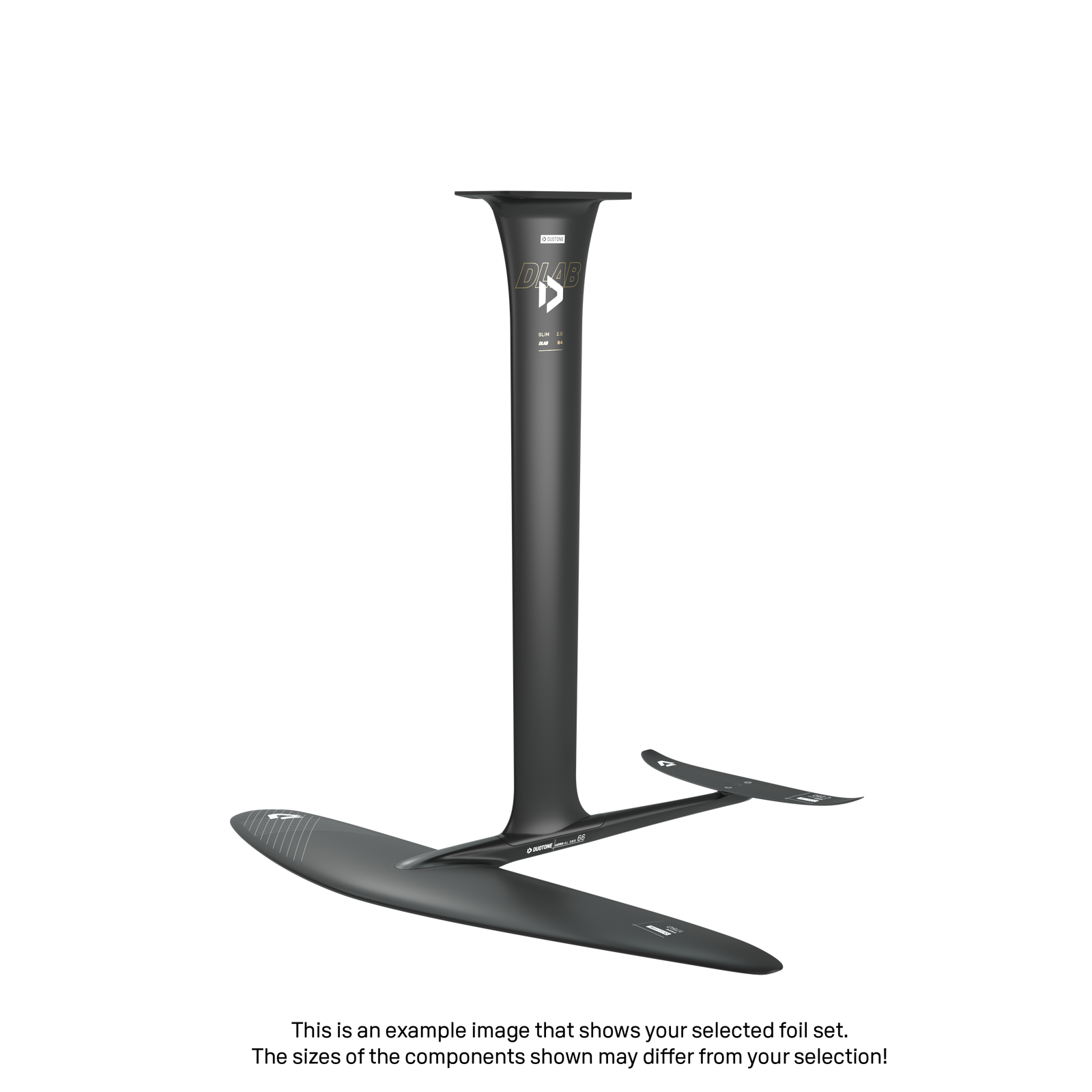 Mast Slim 2.0 D/LAB 84 Fuselage Aero AL 3BS 74 Front Wing Free 2000 Back Wing Aero Stabilizer C 300