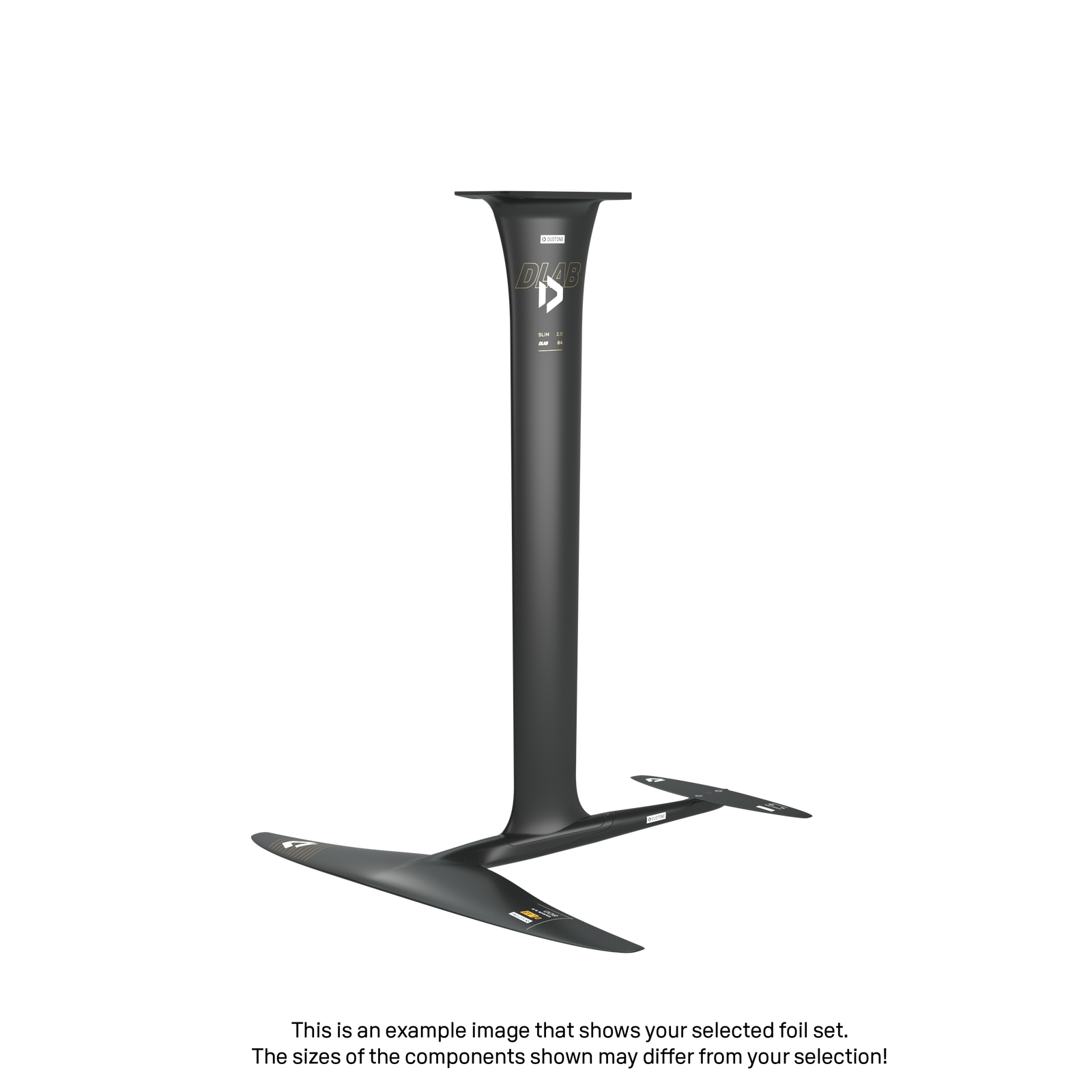 Mast Slim 2.0 D/LAB 94 Tail D/LAB 37 Front Wing Carve 3.0 D/LAB 650 Back Wing Stabilizer PX 160