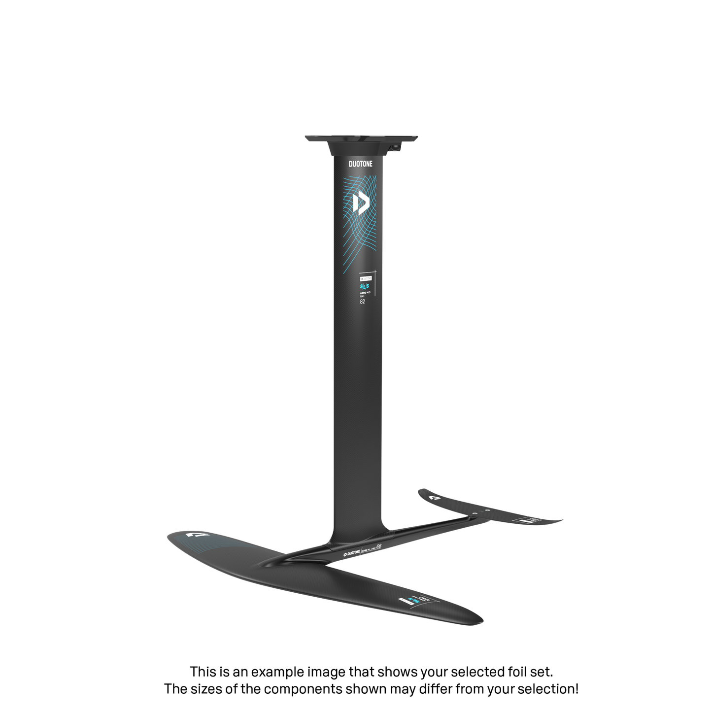 Mast Aero Mid QM SLS 82*Fuselage Aero AL 3BS 74*Wing Set Aero Free SLS 1250/250