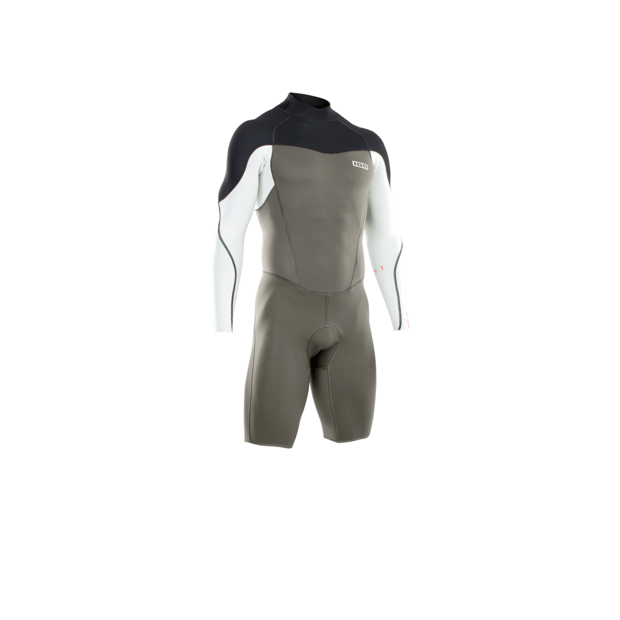 ION Men Wetsuit Element 2/2 Shorty Longsleeve Back Zip 2022