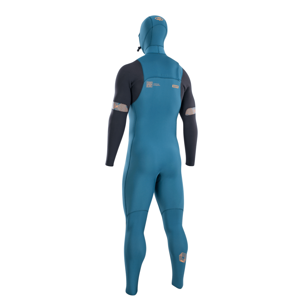 ION Men Wetsuit Seek Amp 6/5 Hood Front Zip 2023