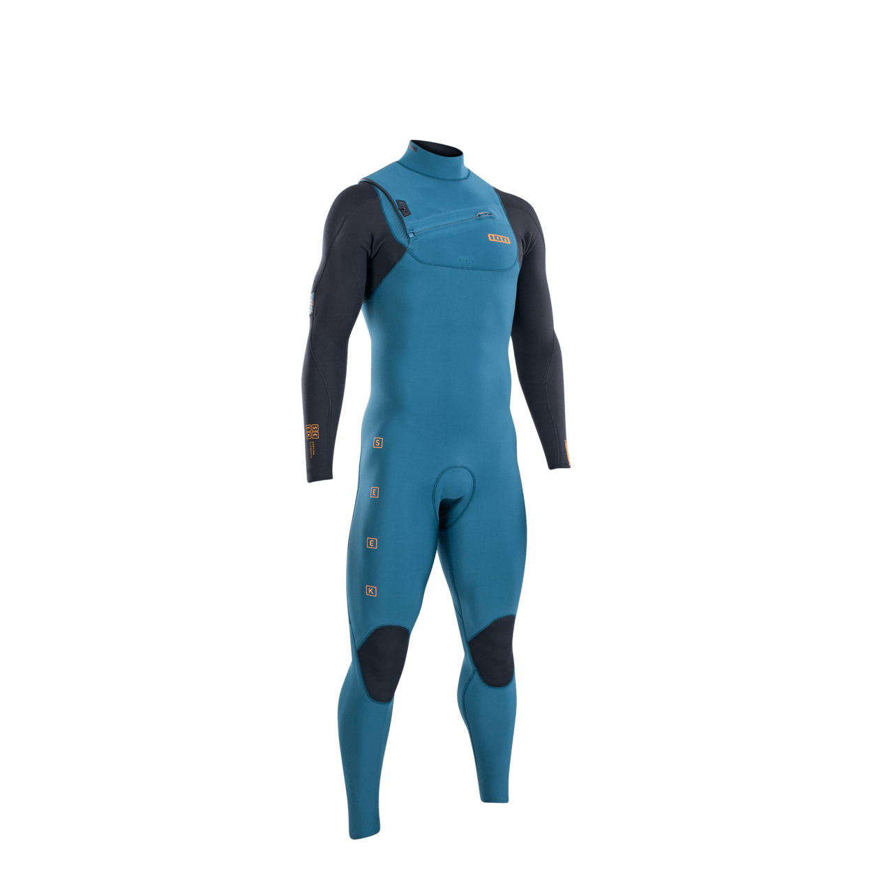 ION Men Wetsuit Seek Amp 4/3 Front Zip 2023