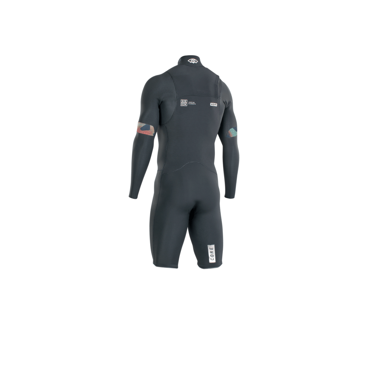 ION Men Wetsuit Seek Core 2/2 Shorty Longsleeve Front Zip 2023