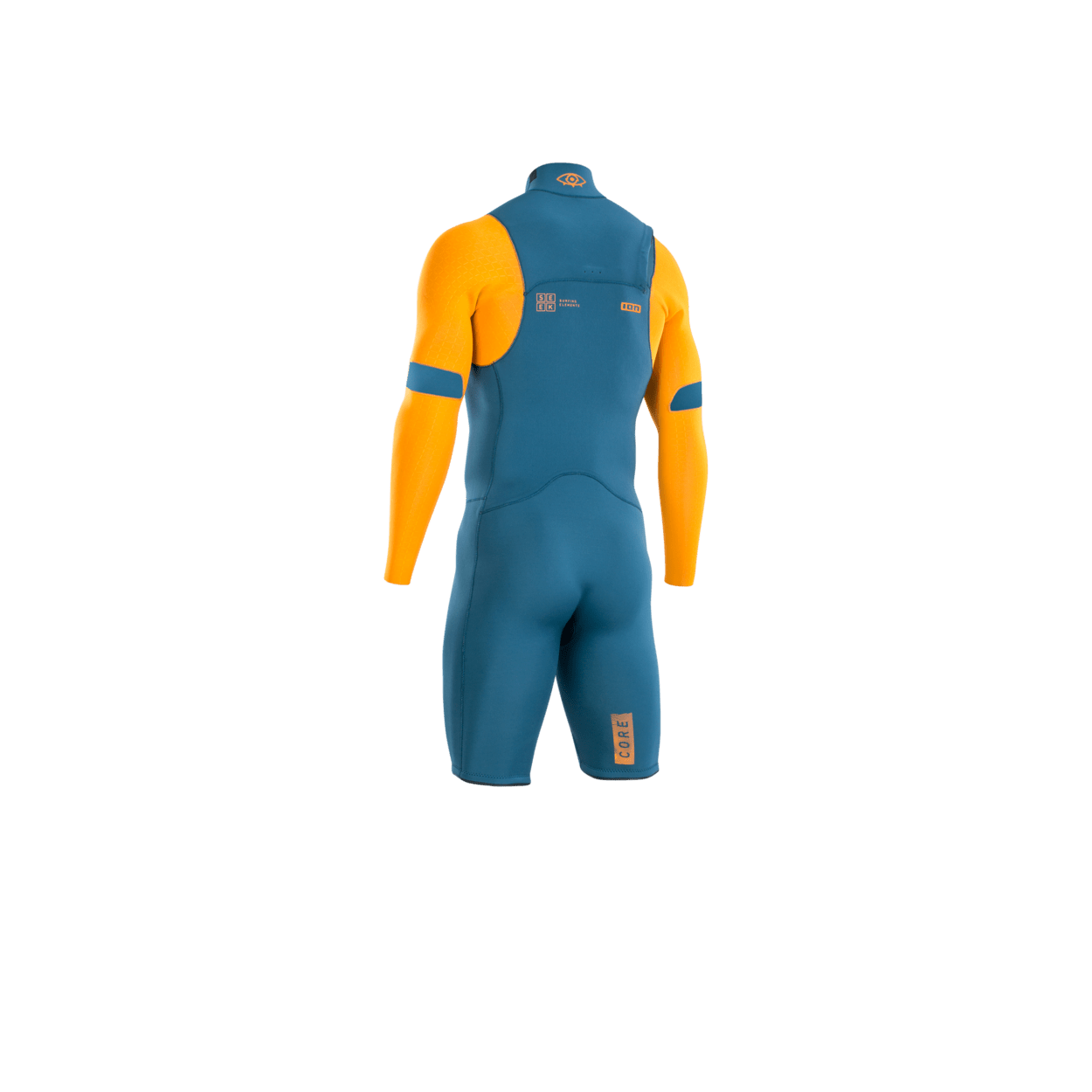 ION Men Wetsuit Seek Core 2/2 Shorty Longsleeve Front Zip 2023
