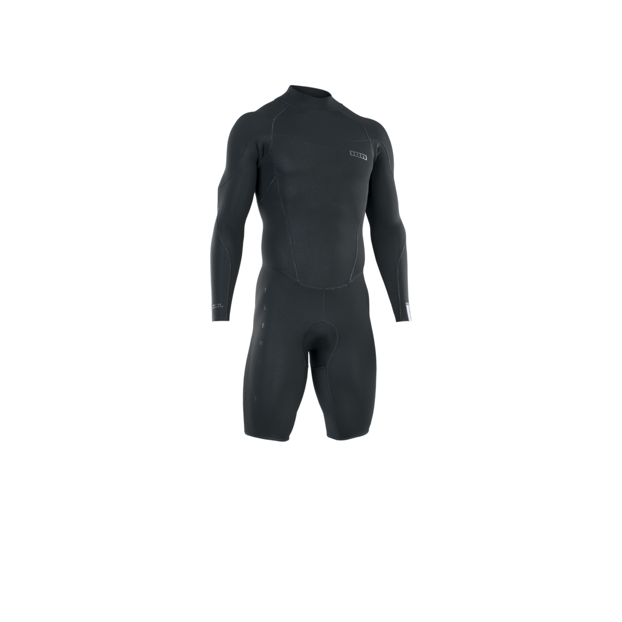 ION Men Wetsuit Element 2/2 Shorty Longsleeve Back Zip 2023