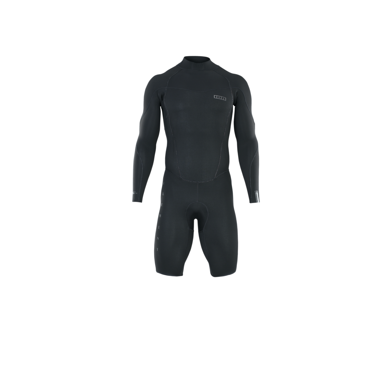 ION Men Wetsuit Element 2/2 Shorty Longsleeve Back Zip 2023