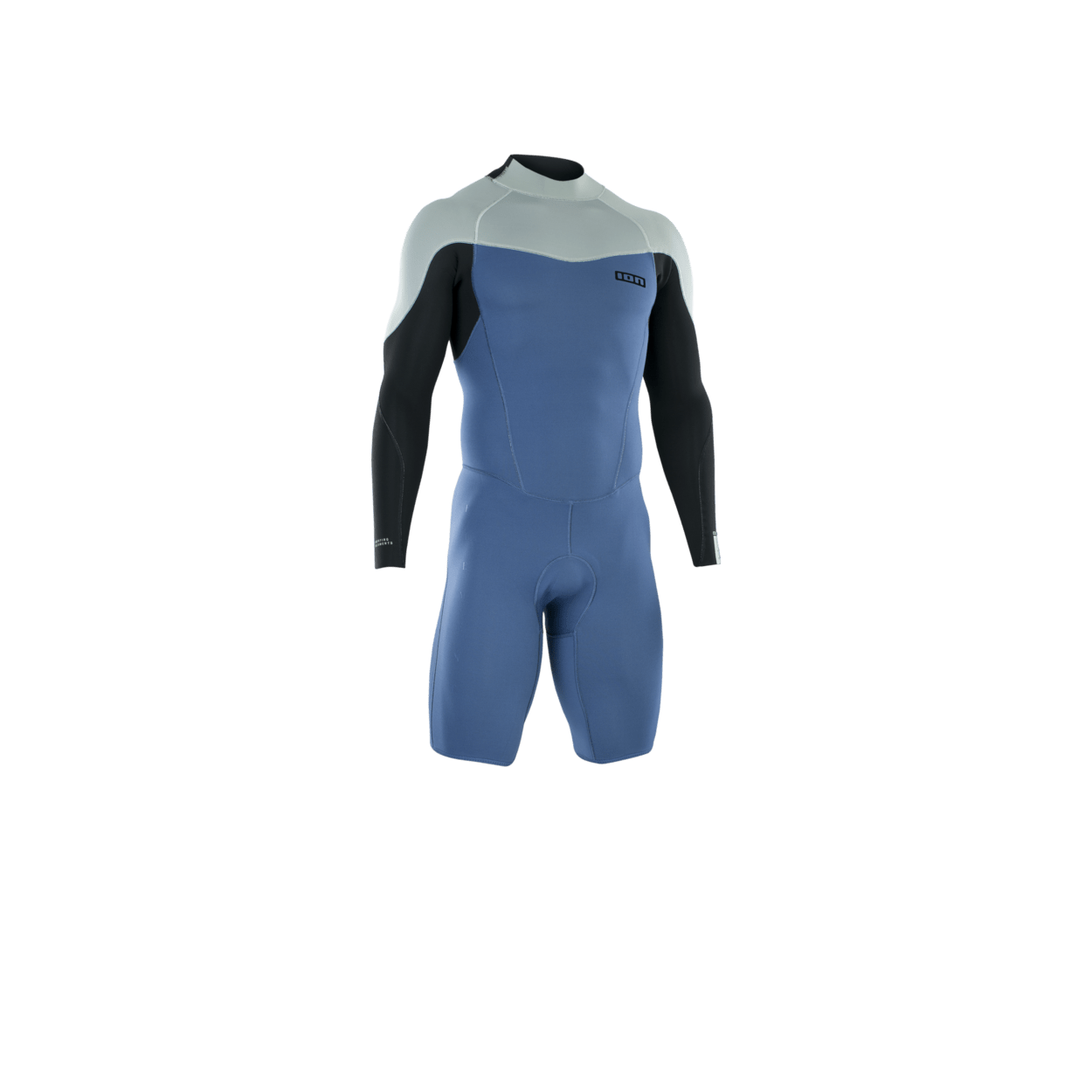 ION Men Wetsuit Element 2/2 Shorty Longsleeve Back Zip 2023
