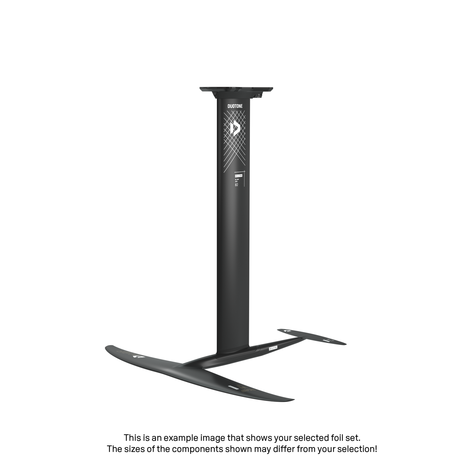 Mast AL 3BS QM (Mono) 40 Front Wing Crest D/LAB 800 Monobloc-Tail PX D/LAB 40/145